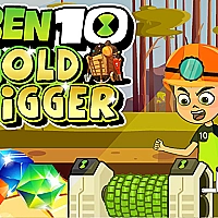 Ben 10 Gold Digger Game Cover