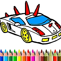 BTS GTA Cars Coloring Game Cover