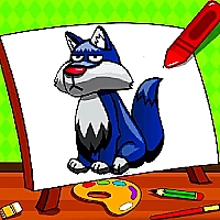 Easy Kids Coloring Walfs Game Cover