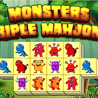 Monsters Triple Mahjong Game Cover