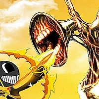 Siren Head Vs Cartoon Cat Game Cover