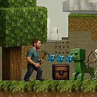 Ultra Realistic BlockCraft Game Cover