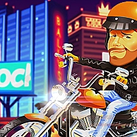 Biker Stars Racer Game Cover