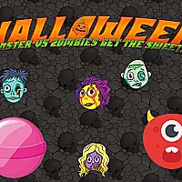  Halloween Moster Vs Zombies Game Cover