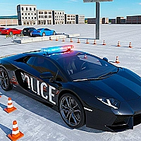 Police Car Parking Game Cover
