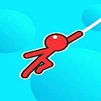 Stickman Rope Hook Game Cover