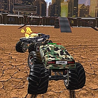 Demolition Monster Truck Army 2020 Game Cover