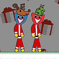 HuggyBros Christmas Game Cover