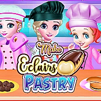 Make Eclairs Pastry Game Cover