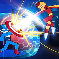 Stickman Fighter Infinity - Super Action Heroes Game Cover