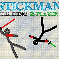 Stickman Fighting 2 Player Game Cover