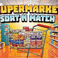 Supermarket Sort N Match Game Cover