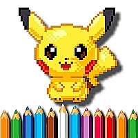 BTS Pokemon Coloring Book Game Cover