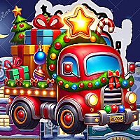 Christmas Truck Run: Festive Endless Racing Fun Game Cover
