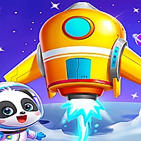 Little Panda Space Journey Game Cover