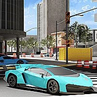 Extreme Car Driving Parking Game Cover