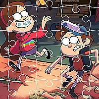 Gravity Falls Jigsaw Game Cover