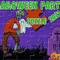 Halloween Party 2021 Puzzle Game Cover