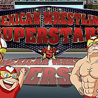 Mexican Wrestler Superstars Game Cover