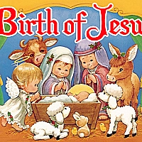 The Birth of Jesus Puzzle Game Cover