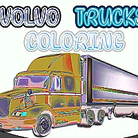 Volvo Trucks Coloring Game Cover