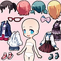 Chibi Anime Princess Doll Game Cover