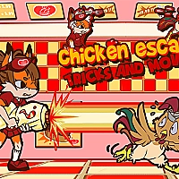 Chicken Escape : Tricks and moves Game Cover