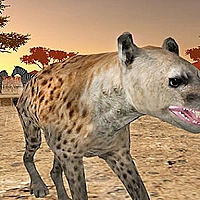 Hyena Simulator 3D Game Cover