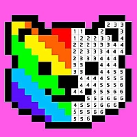 Pixel Art - Color by Numbers Game Cover