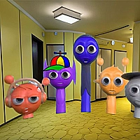 Sprunki Backroom Terrors Skibidi Toilet Game Cover