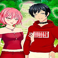 Anime Couples Dress Up Game Cover
