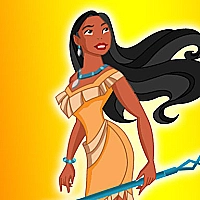 Pocahontas Dress Up Game Cover