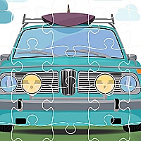 Retro Cars Jigsaw Game Cover