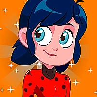 Super Miraculous Ladybug running adventure game Game Cover