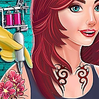 Tattoo Maker & Drawing Salon Game Cover