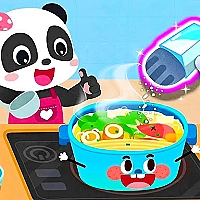 Baby Panda Magic Kitchen Game Cover
