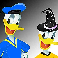 Donald Duck Dressup Game Cover