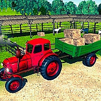 Farmer Tractor Cargo Simulation Game Cover