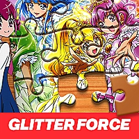 Glitter Force Jigsaw Puzzle Game Cover