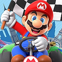 Mario Kart Race Memory Game Cover