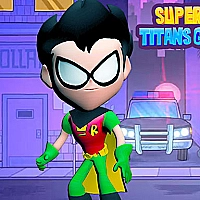 Titans Go Island Adventure Game Cover