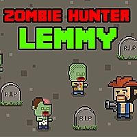 Zombie Hunter Lemmy Game Cover