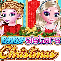 Baby Sisters Christmas Day Game Cover