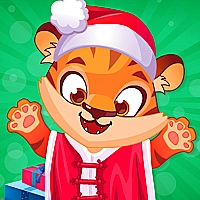 Cute Tiger Cub Care Game Cover