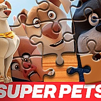 DC League of Super Pets Jigsaw Puzzle Game Cover