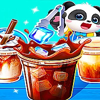 Little Panda Coffee Shop Game Cover