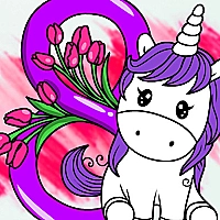 March Coloring Book Game Cover