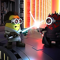 Minions Star Wars Jigsaw Puzzle Game Cover