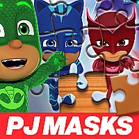 PJ Masks Jigsaw Puzzle Game Cover