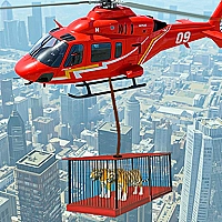 Animal Helicopter Rescue Game Cover